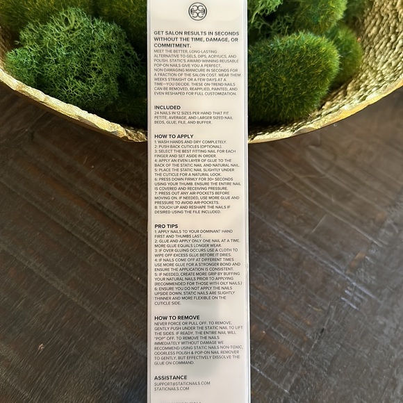 Static Nails SKY WASH Round Press On Nails NEW NIB Bundl➡️Save - Picture 5 of 5